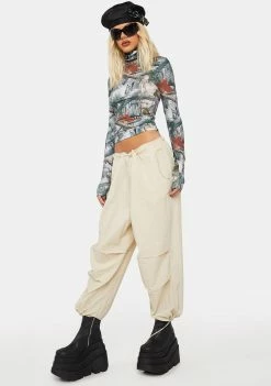 Basic Pleasure Mode Badlands Parachute Cargo Pants