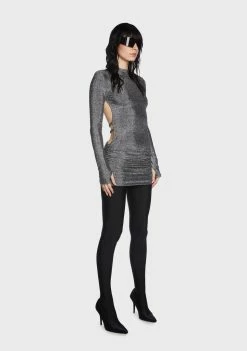 BY DYLN Ivy Ruched Mini Dress Club Dresses