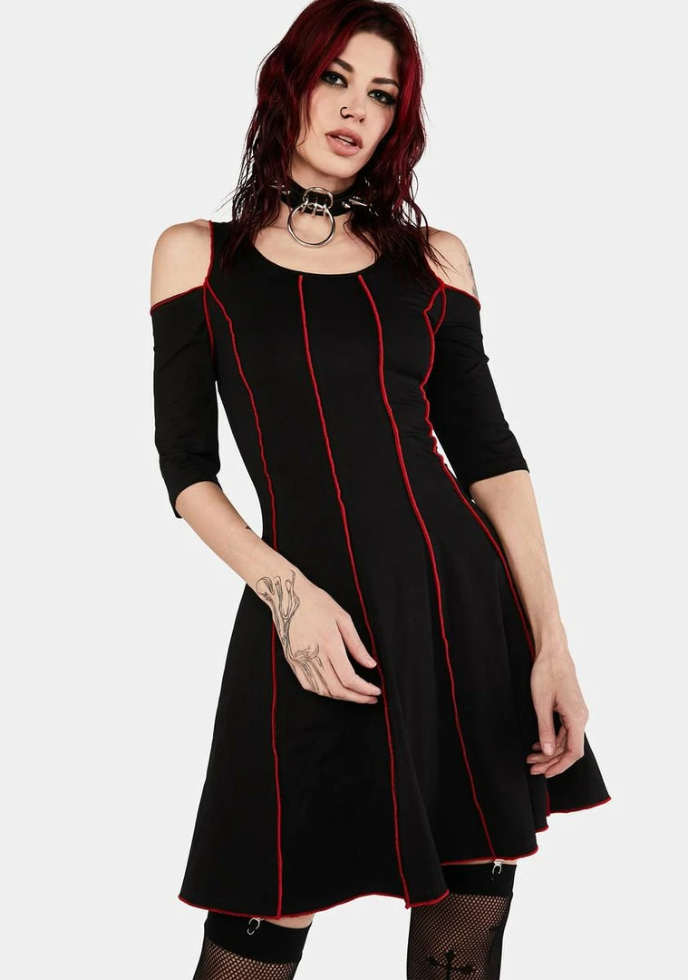 Jawbreaker Dresses Contrast Seam Dress