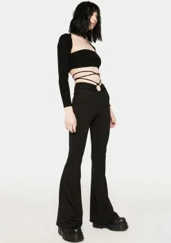 BY DYLN Genesis Flare Pants