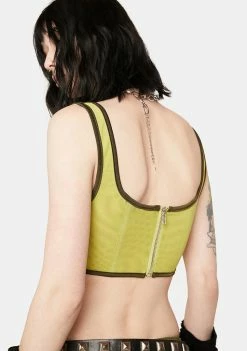 BY DYLN Tops Clyde Corset Top