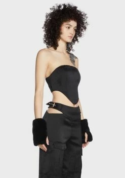 BY DYLN Corset Top Gigi Cropped Corset