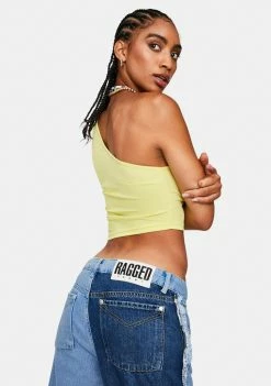 BY DYLN Hayes One Shoulder Top