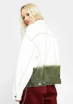 BY DYLN Tyler Ombre Denim Jacket