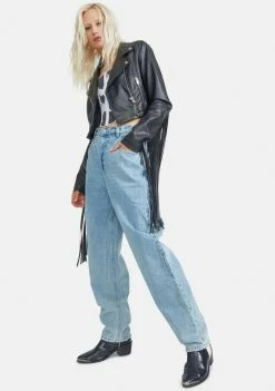 BY DYLN Bottoms Nakita Wide Leg Jeans