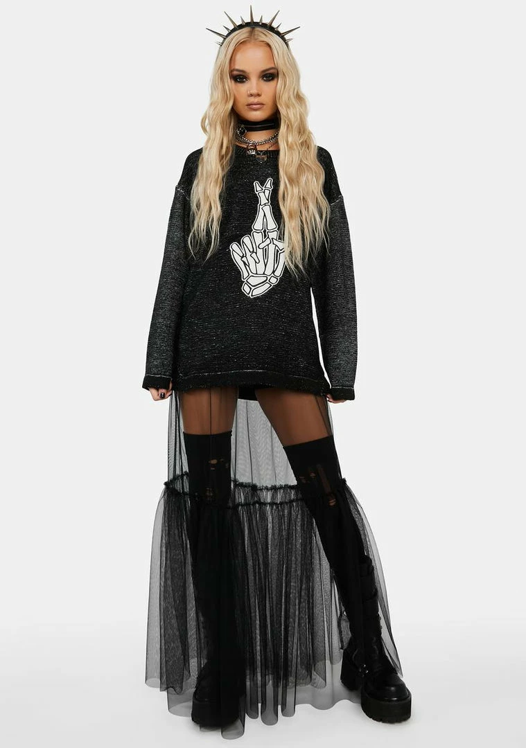 Jawbreaker F Luck Oversized Sweater