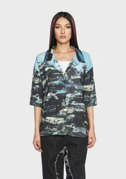 Basic Pleasure Mode Wasteland Button-Up Shirt Button Up Shirt