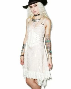 Jawbreaker Victorian Vixen Brocade Dress Dresses