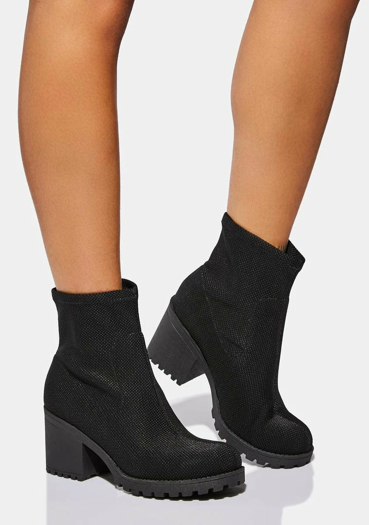 Dirty Laundry Lizzie Heeled Ankle Boots