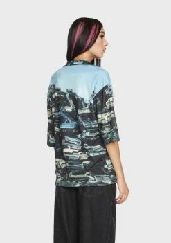 Basic Pleasure Mode Wasteland Button-Up Shirt Button Up Shirt