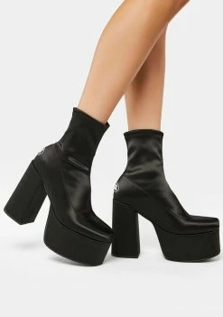 NOKWOL Platform Boots Inferno Platform Ankle Boots