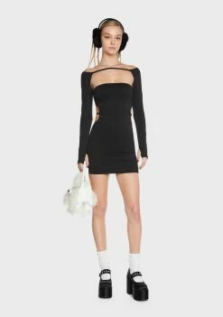 BY DYLN Baldwin Mini Dress