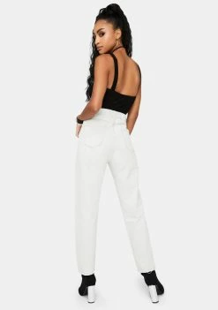 BY DYLN Bottoms Maci Mom Jeans