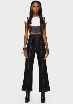 Jawbreaker Bottoms Glam Rock 70's Jeans