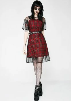 Jawbreaker New Nostalgia Tartan Dress