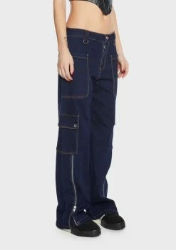 BY DYLN Edwards Cargo Jeans Cargo Pants