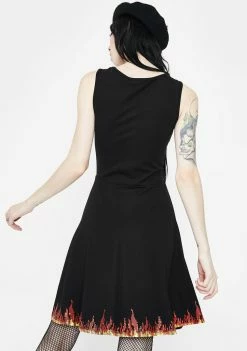 Jawbreaker Dresses Oh Hell No Pixel Skater Dress