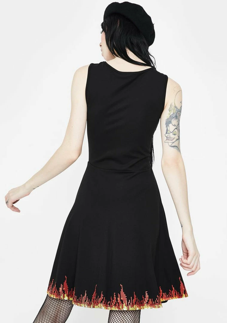 Jawbreaker Dresses Oh Hell No Pixel Skater Dress