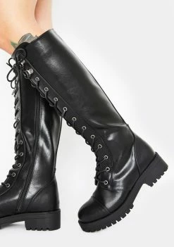 Dirty Laundry Boots & Booties Devilish Delinquent Knee High Boots