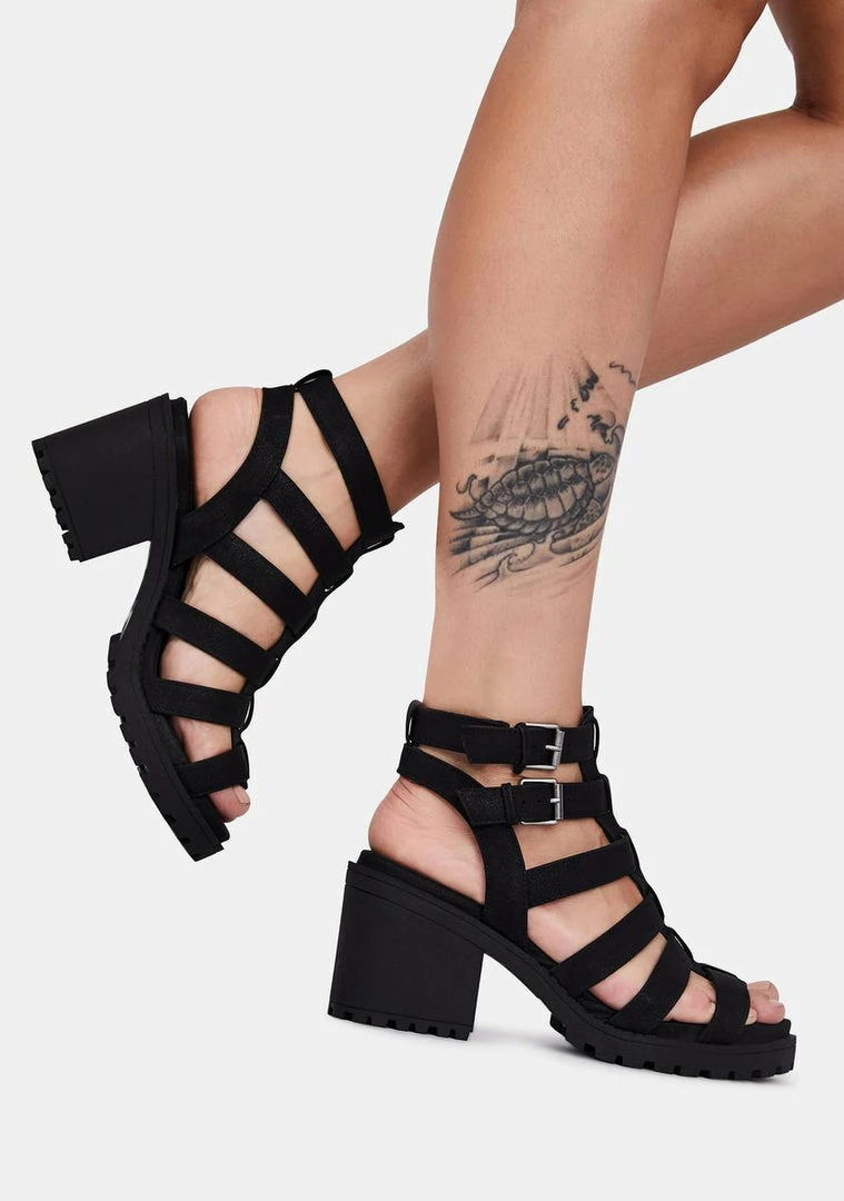 Dirty Laundry Gladiator Sandals Fun Stuff Sandals