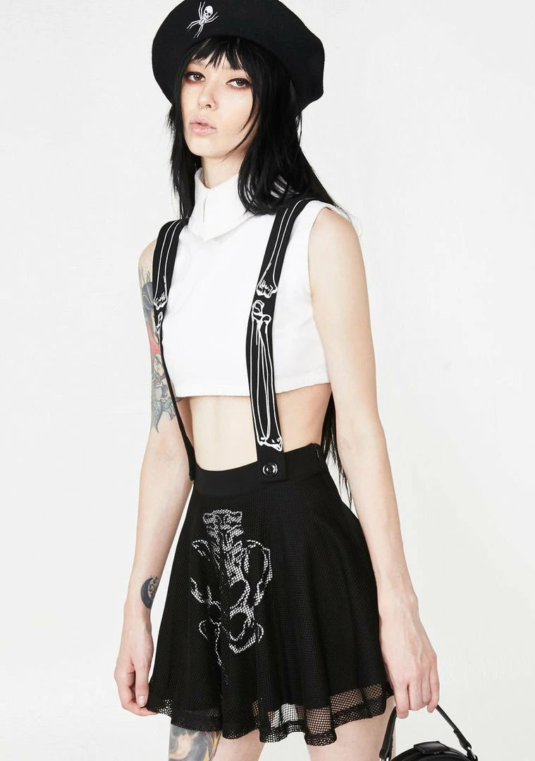 Jawbreaker Corrupt Cutie Suspender Skirt