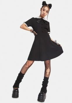 Jawbreaker Lace Collar Dress