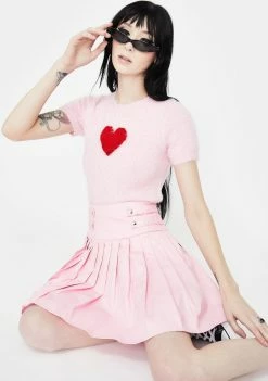 Jawbreaker My Sweetheart Pleated Mini Skirt