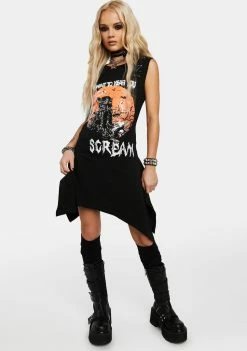 Jawbreaker Graveyard Cat Scream Dress