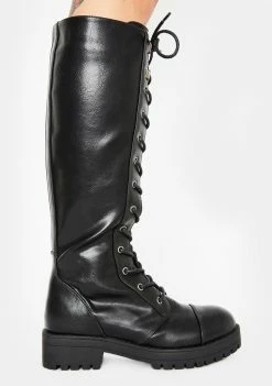 Dirty Laundry Boots & Booties Devilish Delinquent Knee High Boots