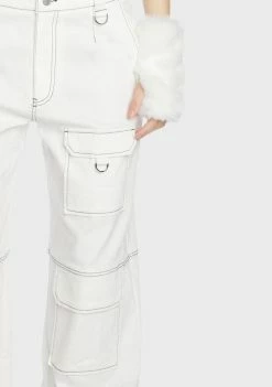 BY DYLN Fargo Cargo Jeans