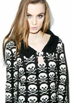 Jawbreaker Skull N' Crossbonez Sweater Tops