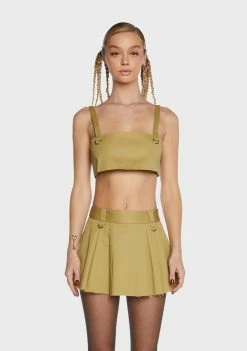 BY DYLN Velah Crop Top