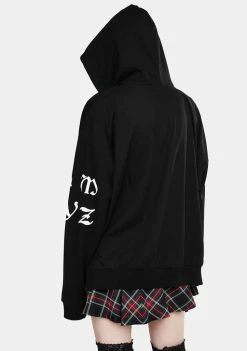 Jawbreaker Ouija Print Graphic Hoodie