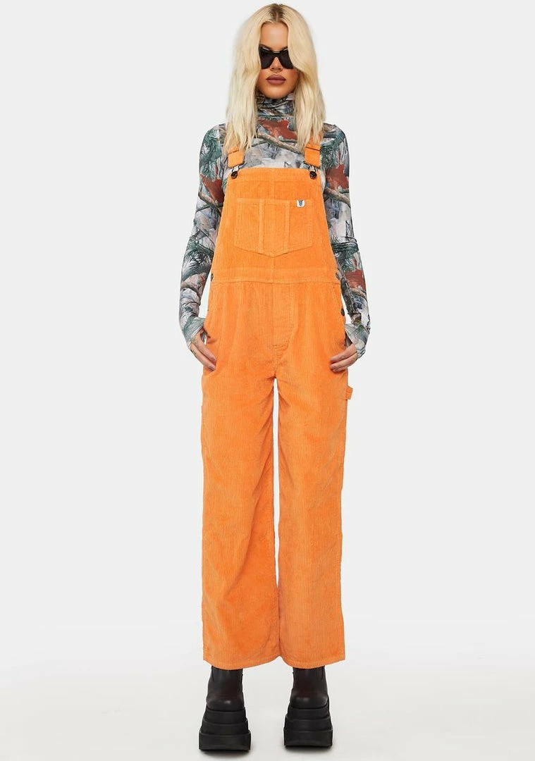 Basic Pleasure Mode Overalls Lumberjack Corduroy Dungarees