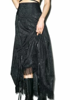 Jawbreaker Bottoms Voodoo Saloon Maxi Skirt