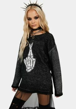 Jawbreaker F Luck Oversized Sweater