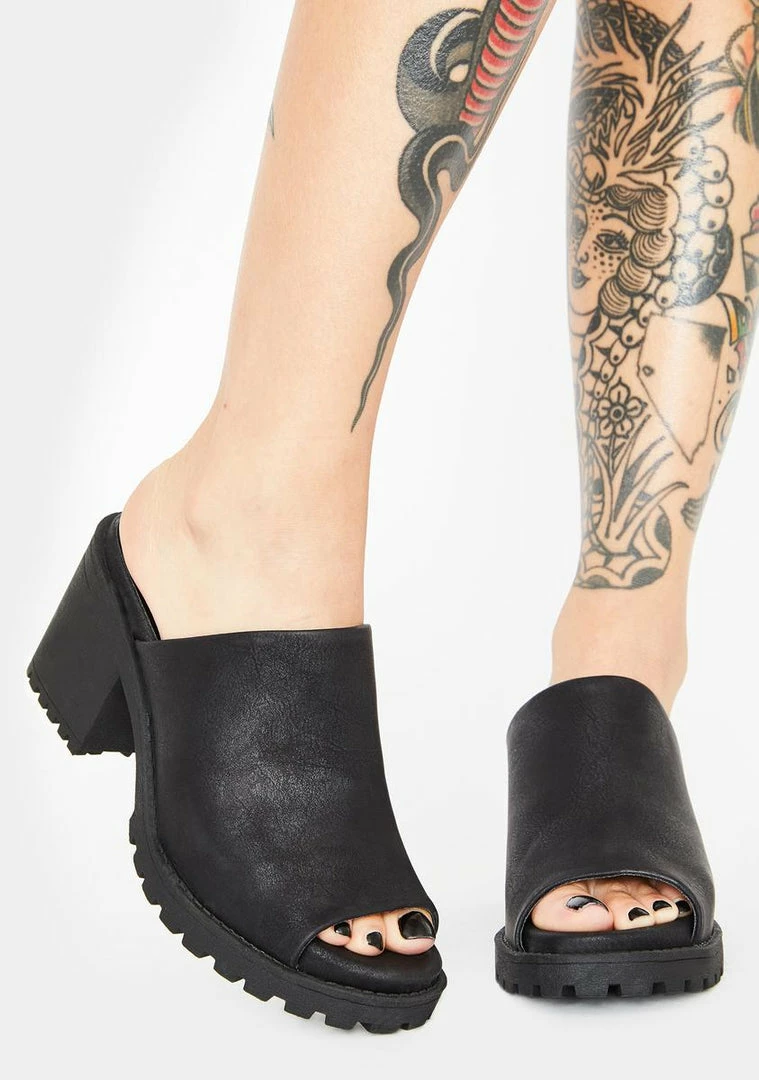 Dirty Laundry Farmers' Market Heeled Mules Heels