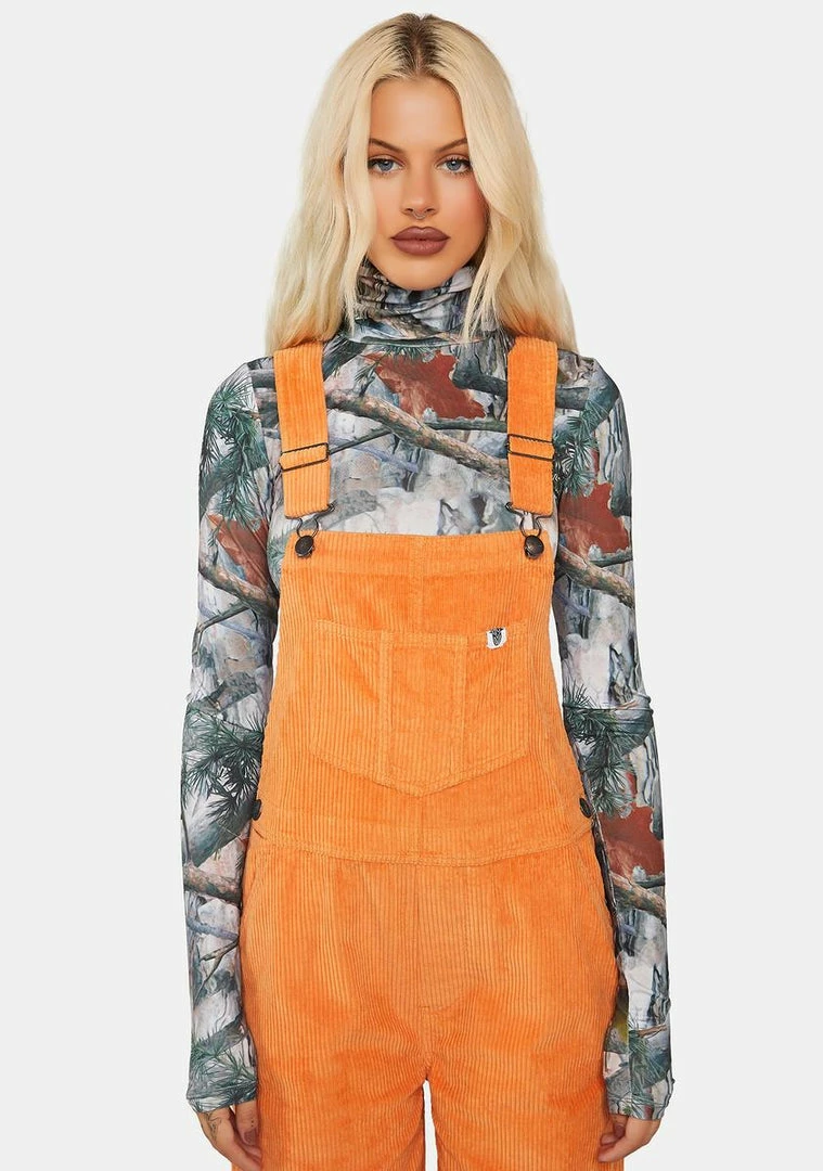 Basic Pleasure Mode Overalls Lumberjack Corduroy Dungarees