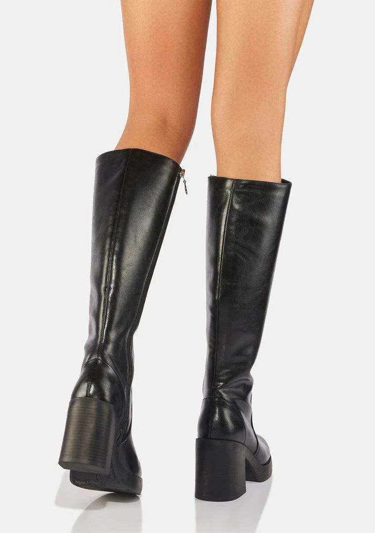 Dirty Laundry Go Girl Platform Knee High Boots