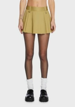 BY DYLN Parsons Mini Skirt