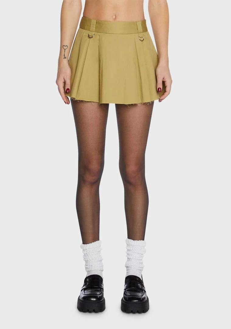 BY DYLN Parsons Mini Skirt