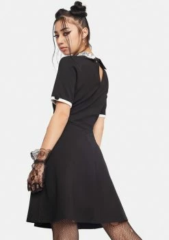 Jawbreaker Lace Collar Dress