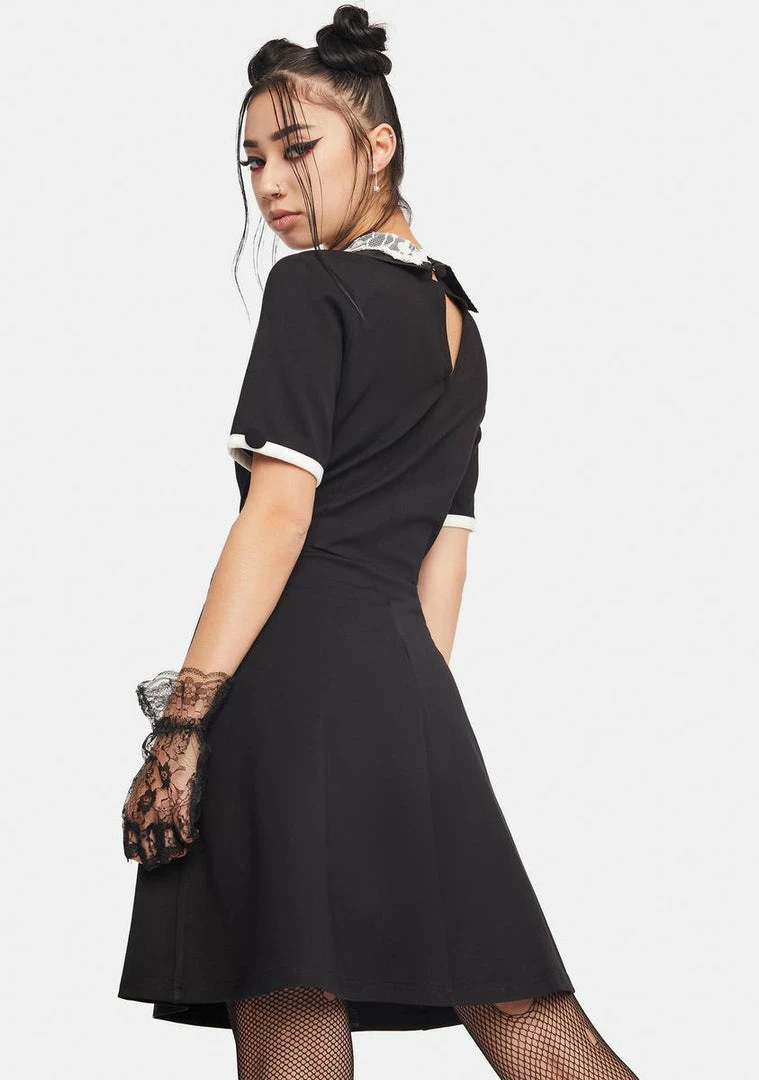 Jawbreaker Lace Collar Dress
