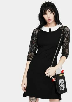 Jawbreaker Dresses Collared Skater Dress