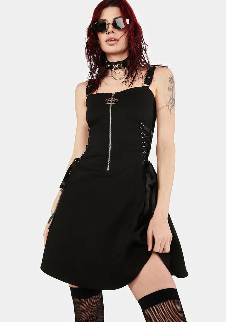Jawbreaker Cocktail Dresses Laced Sides Dress