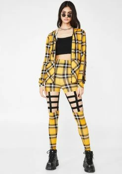 Jawbreaker Outerwear Most Disruptive Plaid Hoodie