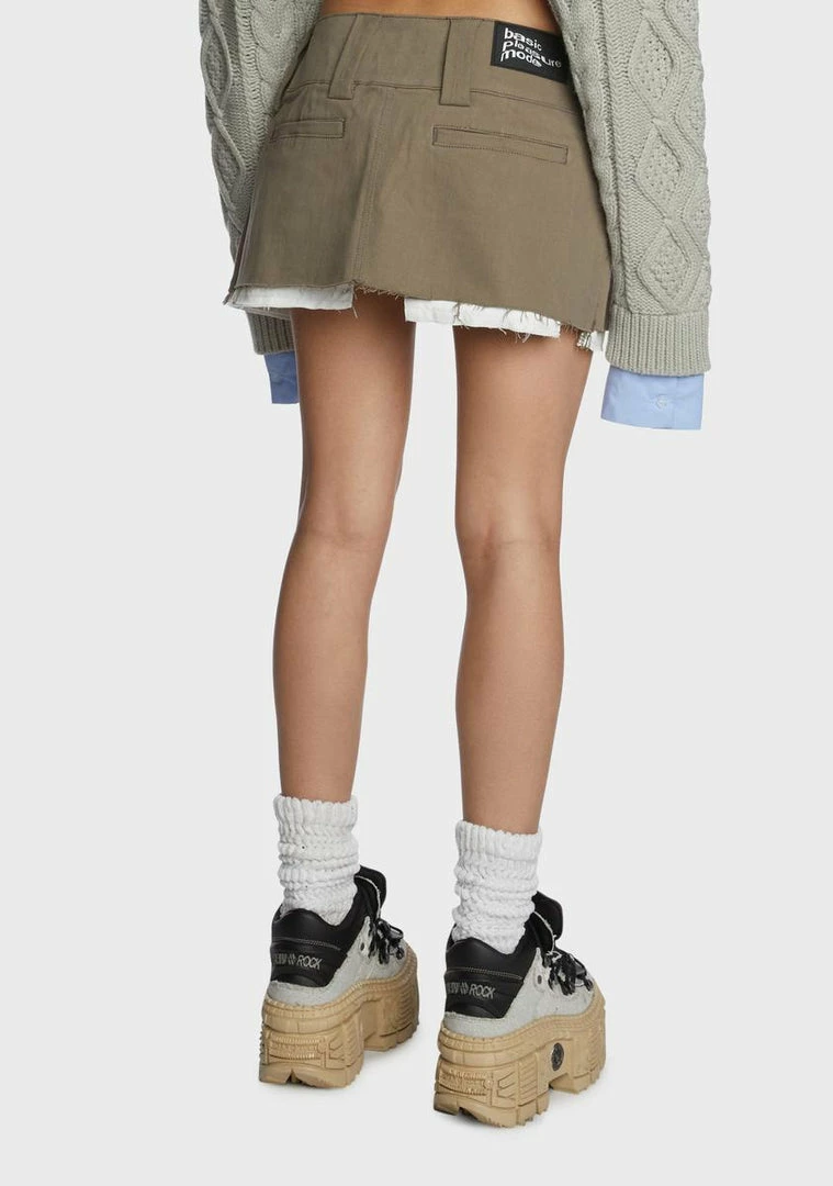 Basic Pleasure Mode Halfpipe Mini Kilt Skirt