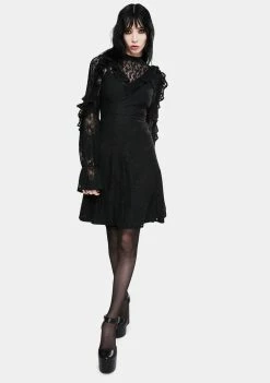 Jawbreaker Dark Dreams Lace Skater Dress