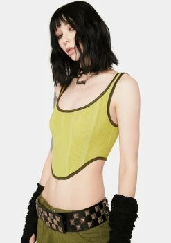 BY DYLN Tops Clyde Corset Top