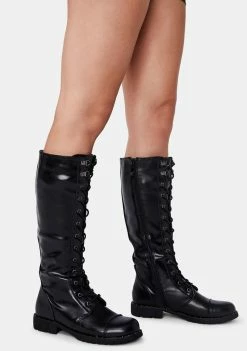 Dirty Laundry Don't Be Petty Knee High Boots